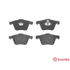 Jeu de 4 plaquettes de frein BREMBO P 86 018