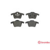 Jeu de 4 plaquettes de frein BREMBO P 86 019