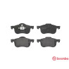 Jeu de 4 plaquettes de frein BREMBO P 86 020