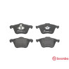 Jeu de 4 plaquettes de frein BREMBO P 86 022