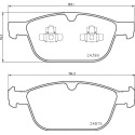 Jeu de 4 plaquettes de frein BREMBO P 86 023