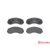 Jeu de 4 plaquettes de frein BREMBO P 99 003