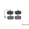 Jeu de 4 plaquettes de frein BREMBO P A6 006