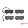 Jeu de 4 plaquettes de frein BREMBO P A6 013