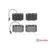 Jeu de 4 plaquettes de frein BREMBO P A6 014