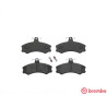 Jeu de 4 plaquettes de frein BREMBO P A6 024