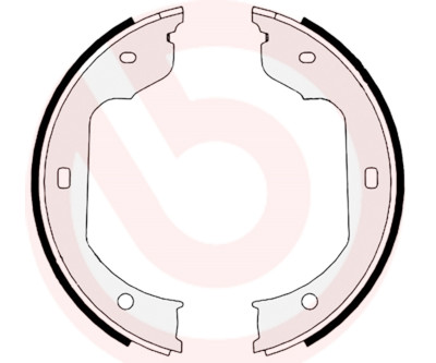Jeu de mâchoires de frein, frein de stationnement BREMBO S 06 511