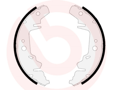 Jeu de mâchoires de frein BREMBO S 11 501