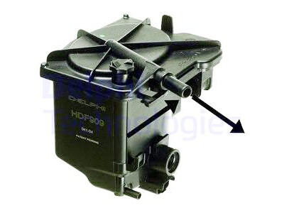 Filtre à carburant DELPHI HDF909