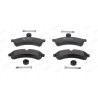 Jeu de 4 plaquettes de frein JURID 2923109560