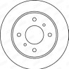 Jeu de 2 disques de frein JURID 562032JC