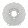 Jeu de 2 disques de frein JURID 562088JC