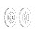 Jeu de 2 disques de frein JURID 562165JC