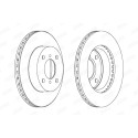 Jeu de 2 disques de frein JURID 562167JC