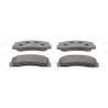 Jeu de 4 plaquettes de frein JURID 571265J