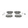 Jeu de 4 plaquettes de frein JURID 571382J