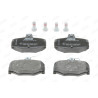 Jeu de 4 plaquettes de frein JURID 571421J
