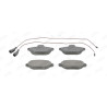 Jeu de 4 plaquettes de frein JURID 571523J