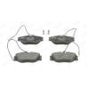Jeu de 4 plaquettes de frein JURID 571838J