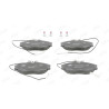 Jeu de 4 plaquettes de frein JURID 571898J