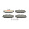 Jeu de 4 plaquettes de frein JURID 571937J