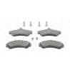 Jeu de 4 plaquettes de frein JURID 571940J