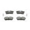 Jeu de 4 plaquettes de frein JURID 571998J