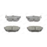 Jeu de 4 plaquettes de frein JURID 572127J
