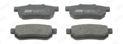 Jeu de 4 plaquettes de frein JURID 572134J