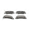 Jeu de 4 plaquettes de frein JURID 572182J