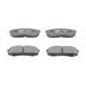 Jeu de 4 plaquettes de frein