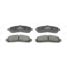 Jeu de 4 plaquettes de frein JURID 572257J