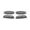 Jeu de 4 plaquettes de frein JURID 572271J