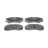 Jeu de 4 plaquettes de frein JURID 572348J