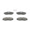 Jeu de 4 plaquettes de frein JURID 572382J