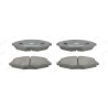 Jeu de 4 plaquettes de frein JURID 572402J