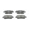 Jeu de 4 plaquettes de frein JURID 572405J
