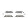 Jeu de 4 plaquettes de frein JURID 572418J