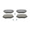 Jeu de 4 plaquettes de frein JURID 572420J