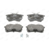 Jeu de 4 plaquettes de frein JURID 572478J