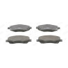 Jeu de 4 plaquettes de frein JURID 572485J