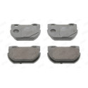 Jeu de 4 plaquettes de frein JURID 572494J