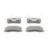 Jeu de 4 plaquettes de frein JURID 572498J