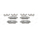 Jeu de 4 plaquettes de frein JURID 572501J