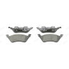 Jeu de 4 plaquettes de frein JURID 572505J