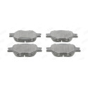 Jeu de 4 plaquettes de frein JURID 572517J