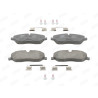 Jeu de 4 plaquettes de frein JURID 572521J