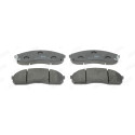 Jeu de 4 plaquettes de frein JURID 572532J