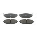 Jeu de 4 plaquettes de frein JURID 572534J