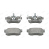 Jeu de 4 plaquettes de frein JURID 572544J